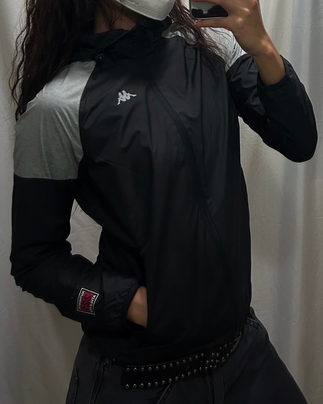 빈티지 Kappa 후드 바람막이 상품이미지3