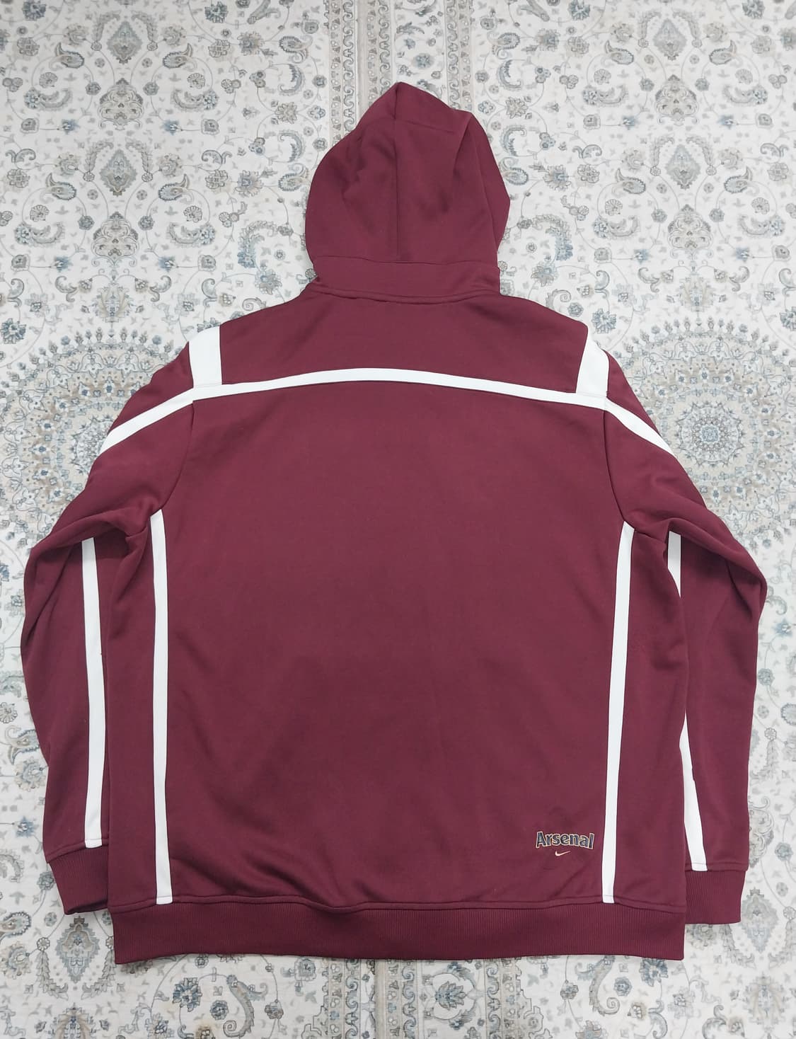 나이키 아스날 FC 후드집업 버건디 XL 상품이미지2