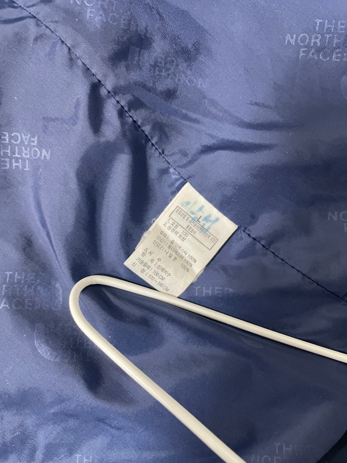 빈티지9. 노스페이스 하이벤트 네이비 바람막이 윈드브레이커 점퍼 자켓 상품이미지5