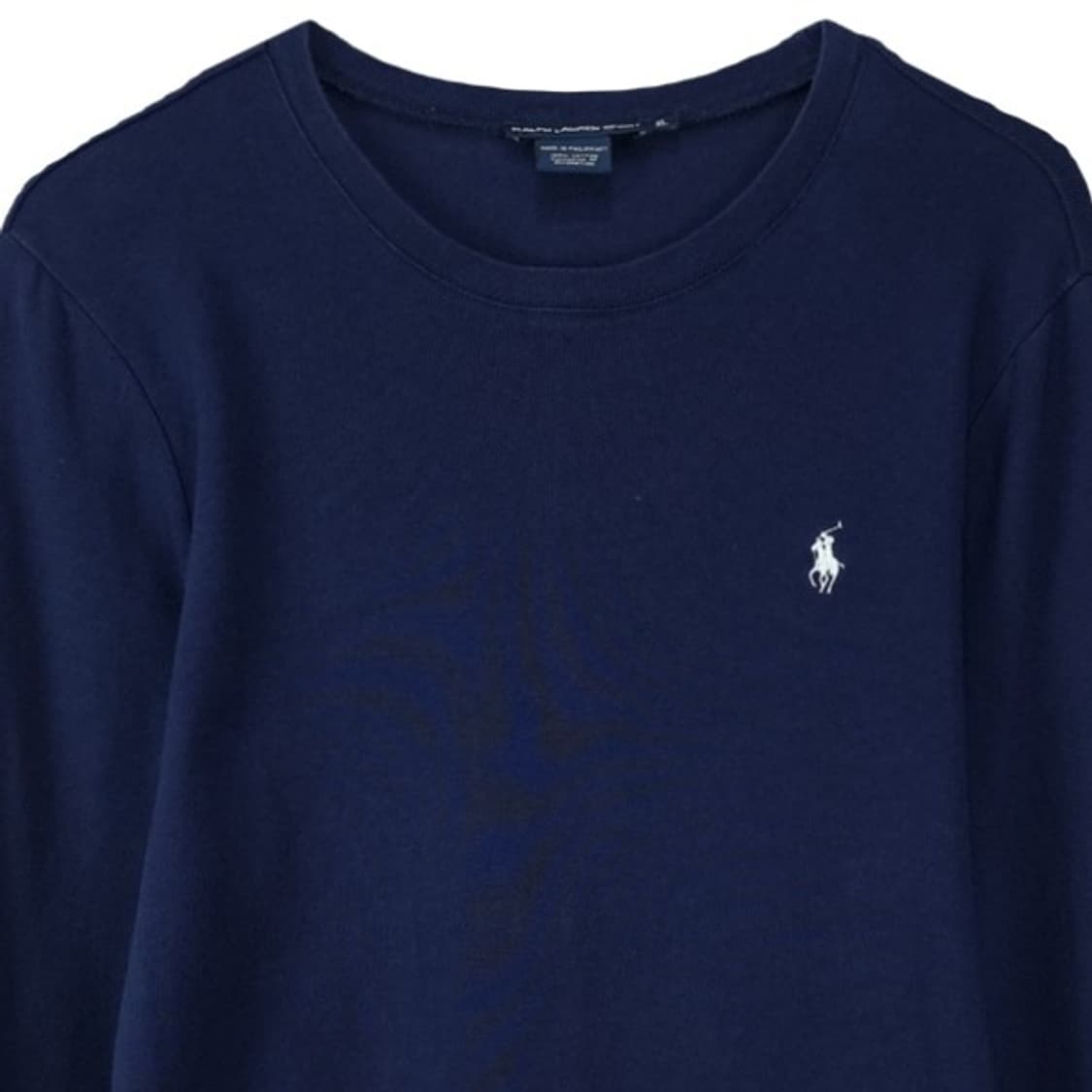 [폴로 랄프로렌] 포니 로고 자수 롱슬리브 긴팔티 네이비 M19615 상품이미지4