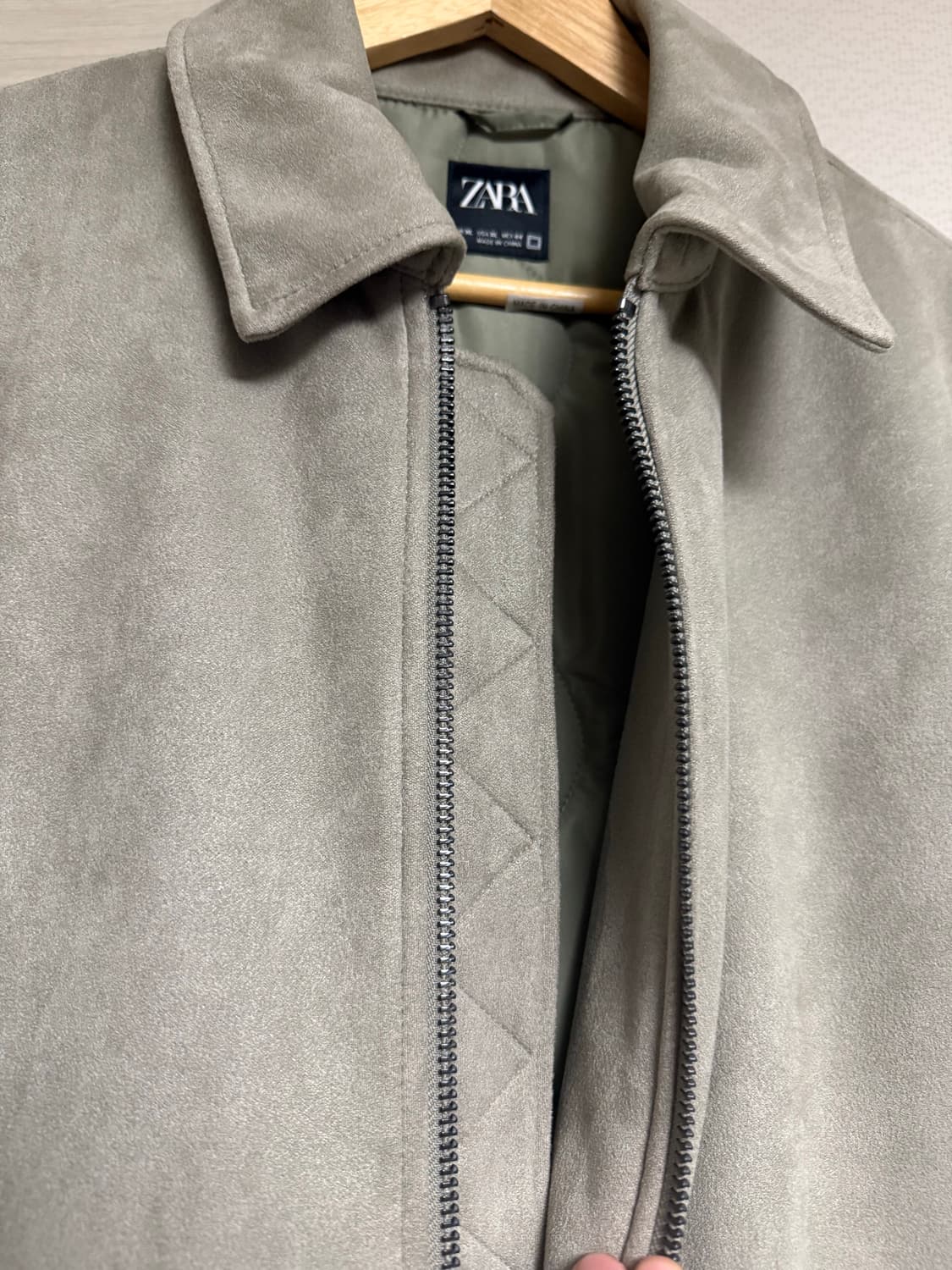 자라 스웨이트 퀼팅 자켓 상품이미지4