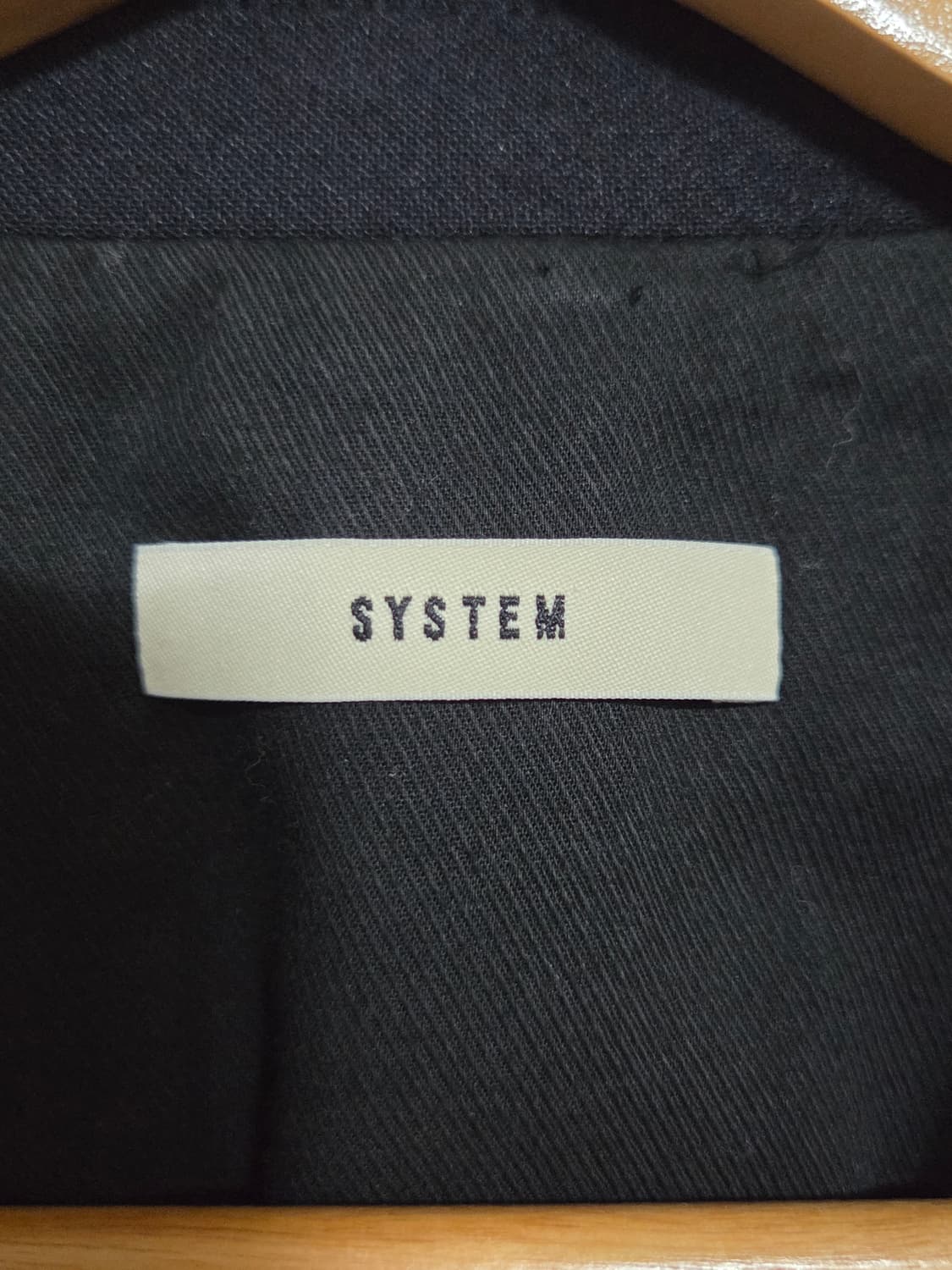 [시스템] 울 피크드 라펠 더블 브레스티드 자켓 | 00173 상품이미지3