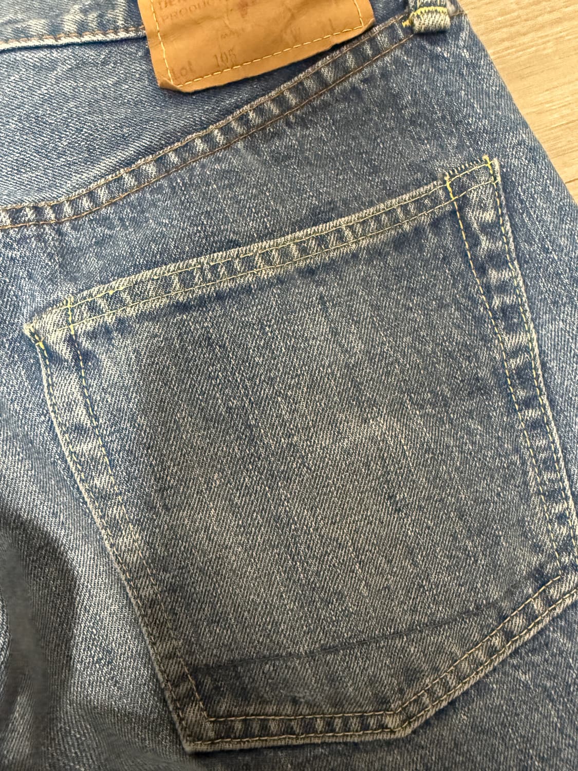 orslow 오어슬로우 105 2 years 3사이즈 노수선 상품이미지5