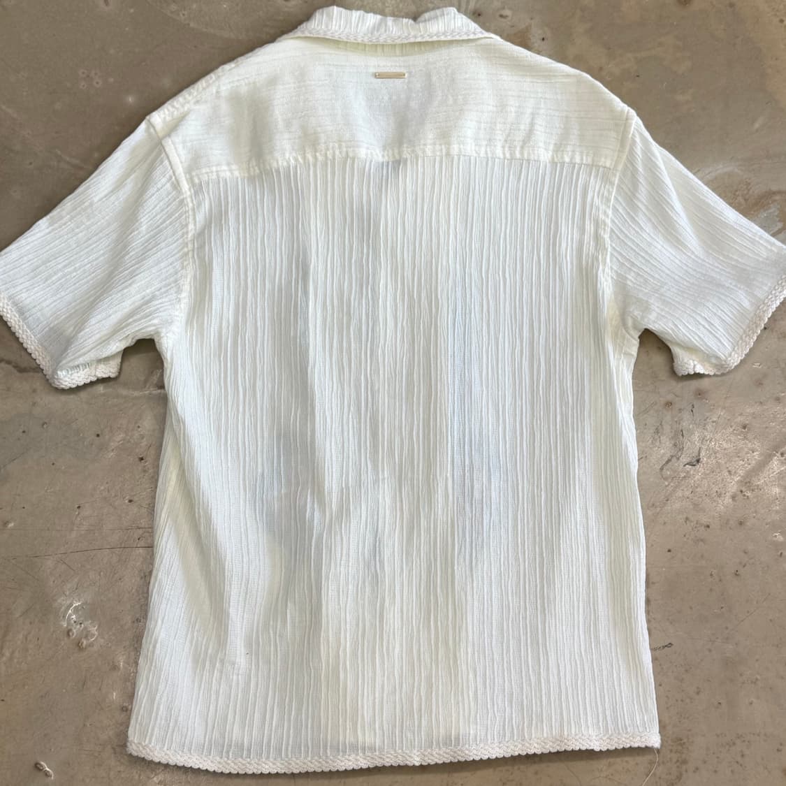 🫶🏻 세터 아이보리 반팔 셔츠 🫶🏻 상품이미지3