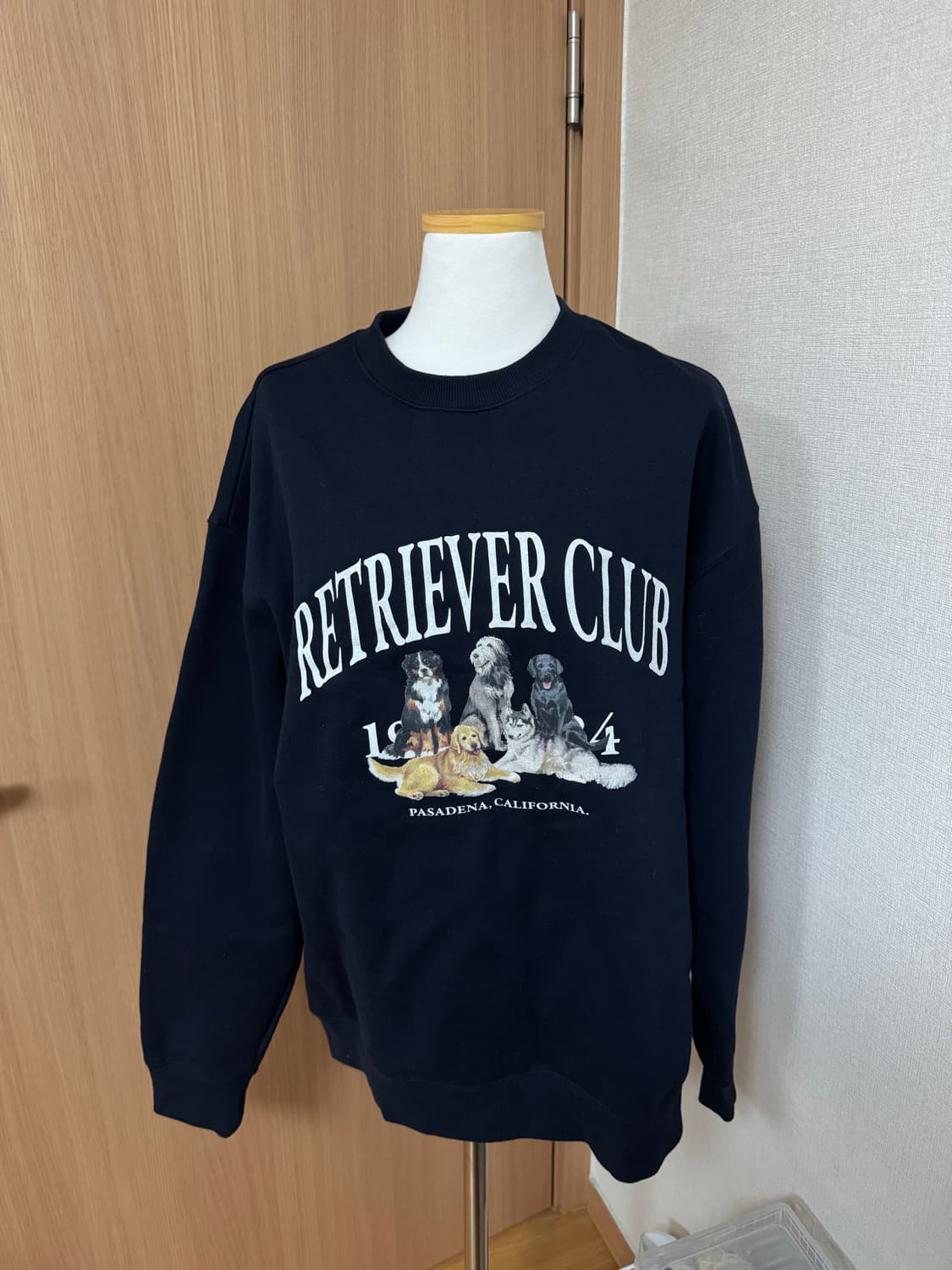 리트리버 클럽 기모 맨투맨 상품이미지2