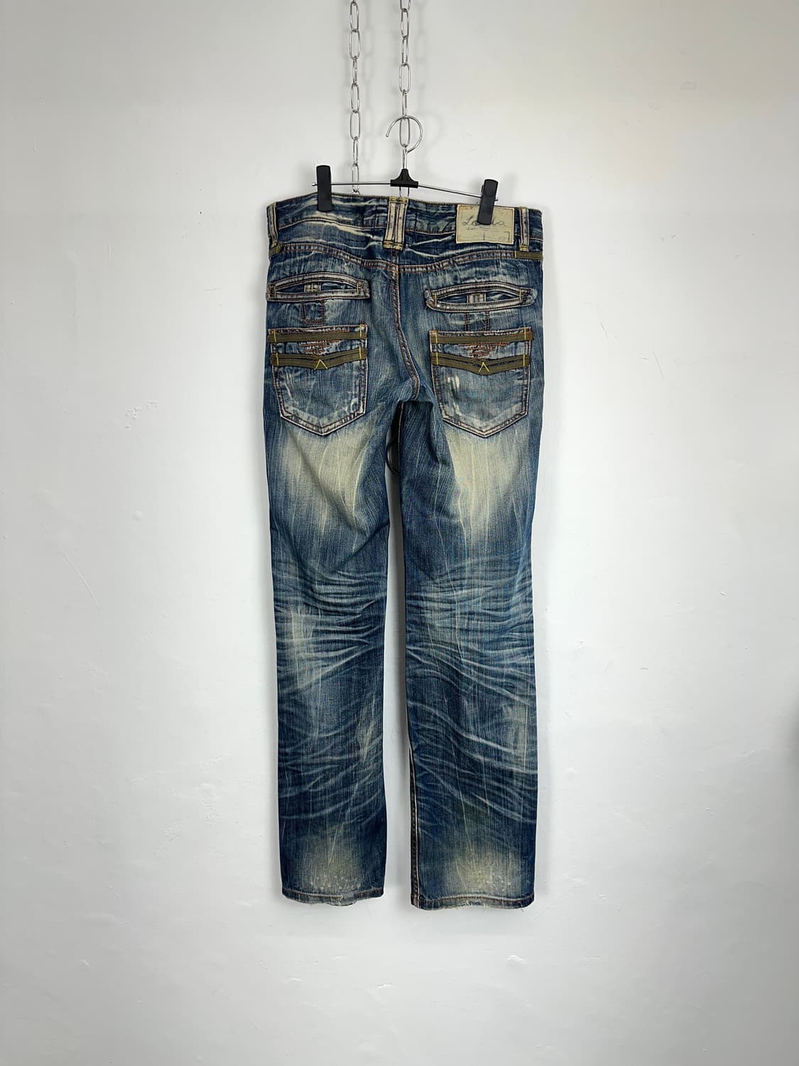 Lolita Jeans Distressed Sand Washed Deni 상품이미지8
