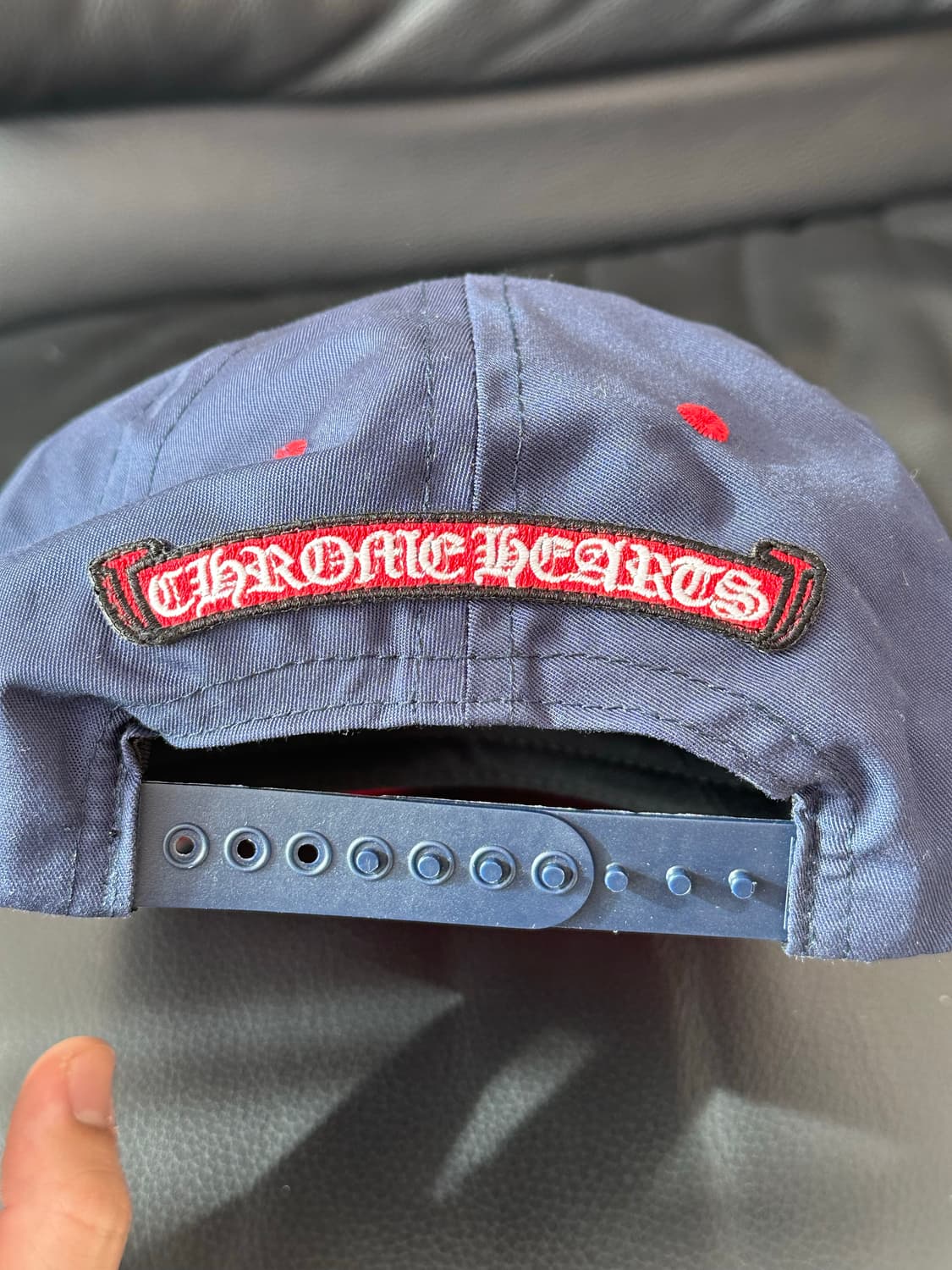 크롬하츠 가스스테이션 캡 모자 네이비 상품이미지4