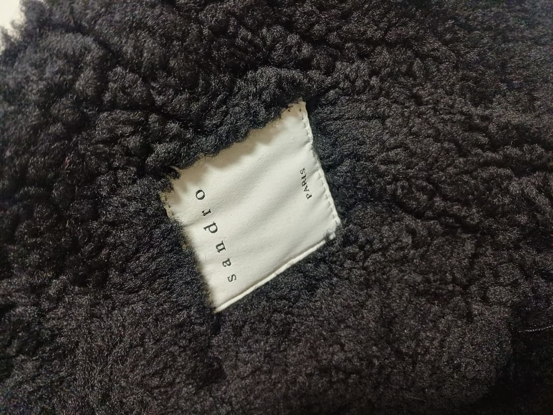 Sandro 산드로 무스탕  봄버 자켓 M 상품이미지4