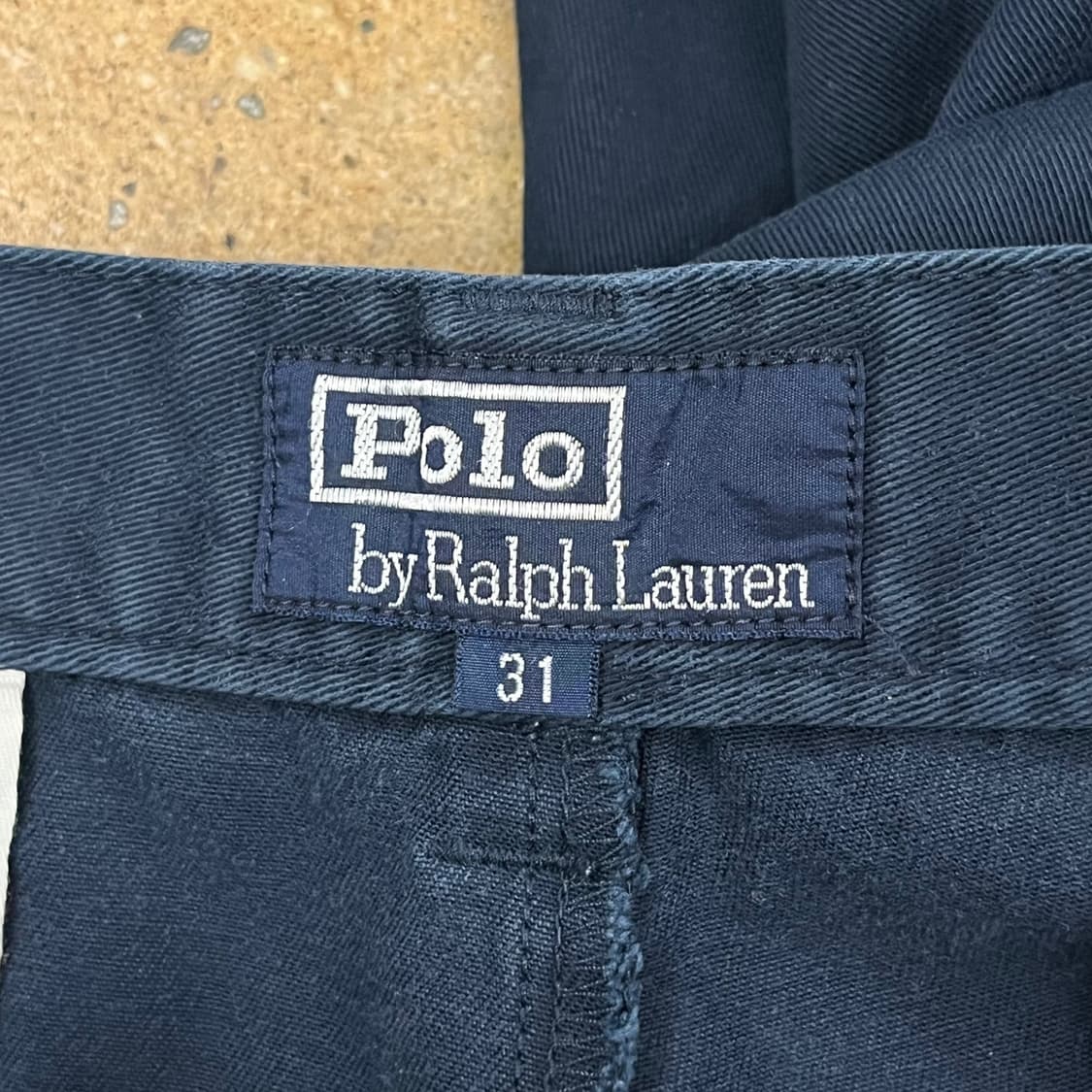 [정품/31] 폴로 랄프로렌 네이비 플리츠 바지 b16 상품이미지4
