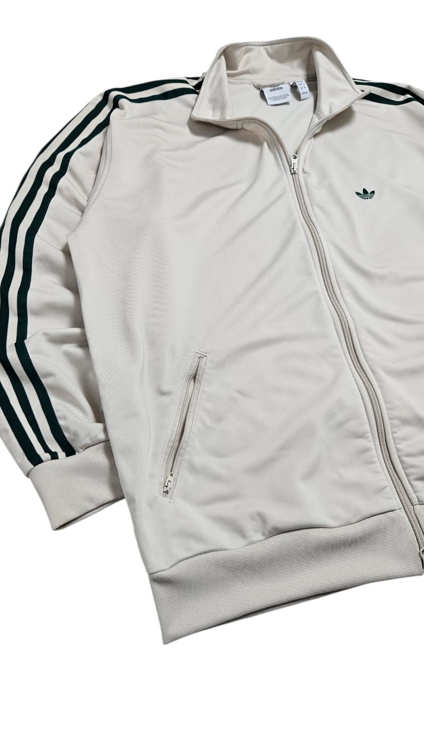 아디다스 BB 트랙탑 져지 크림/그린 상품이미지3