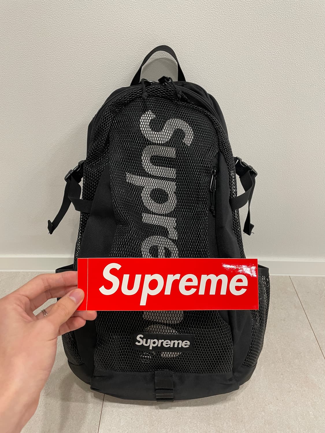 슈프림 백팩 20ss 블랙가방 상품이미지1