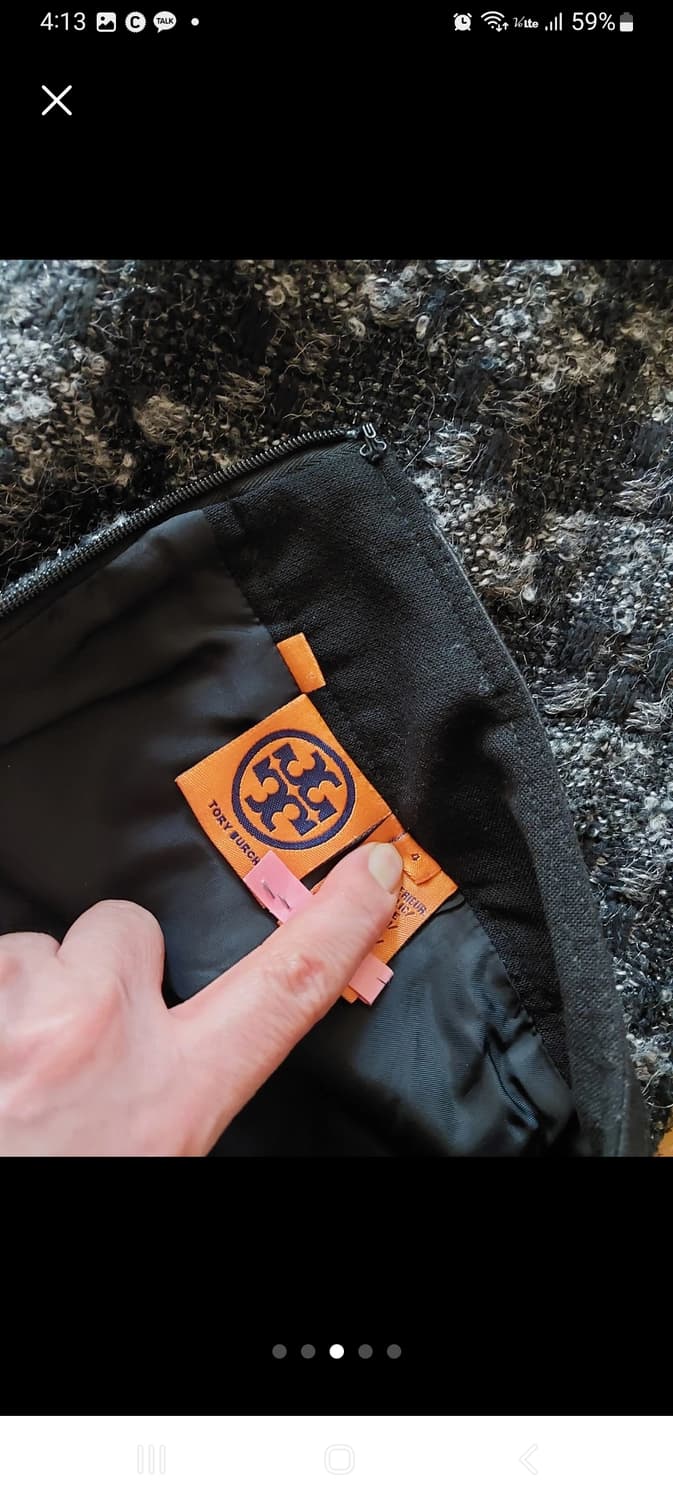 토리버치 니트가디건 & 트위드 스커트 상품이미지3