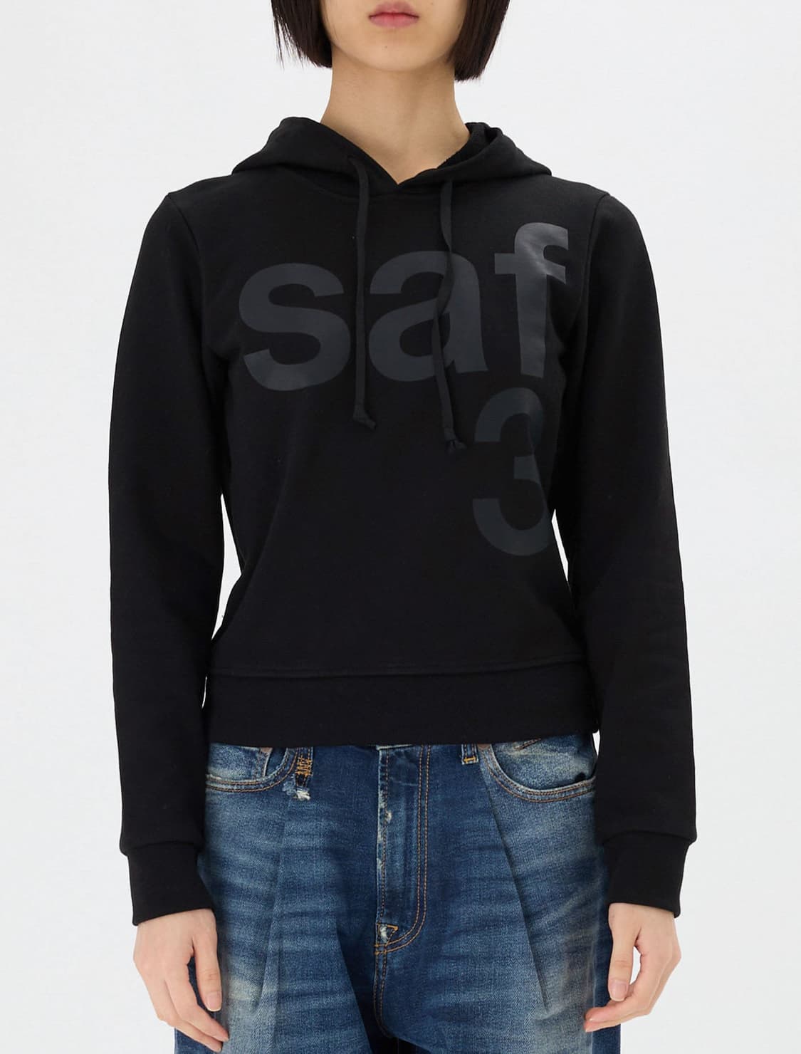 사파리스팟 1/2 베이직 후드티 2사이즈 상품이미지1