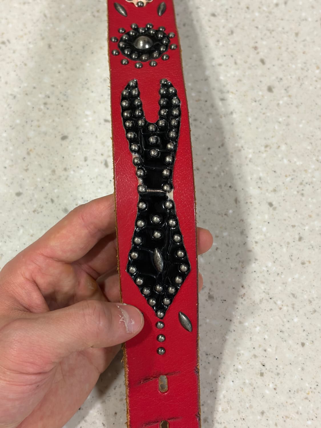 Dance with Dragon 웨스턴 락시크 스터드 벨트 상품이미지8