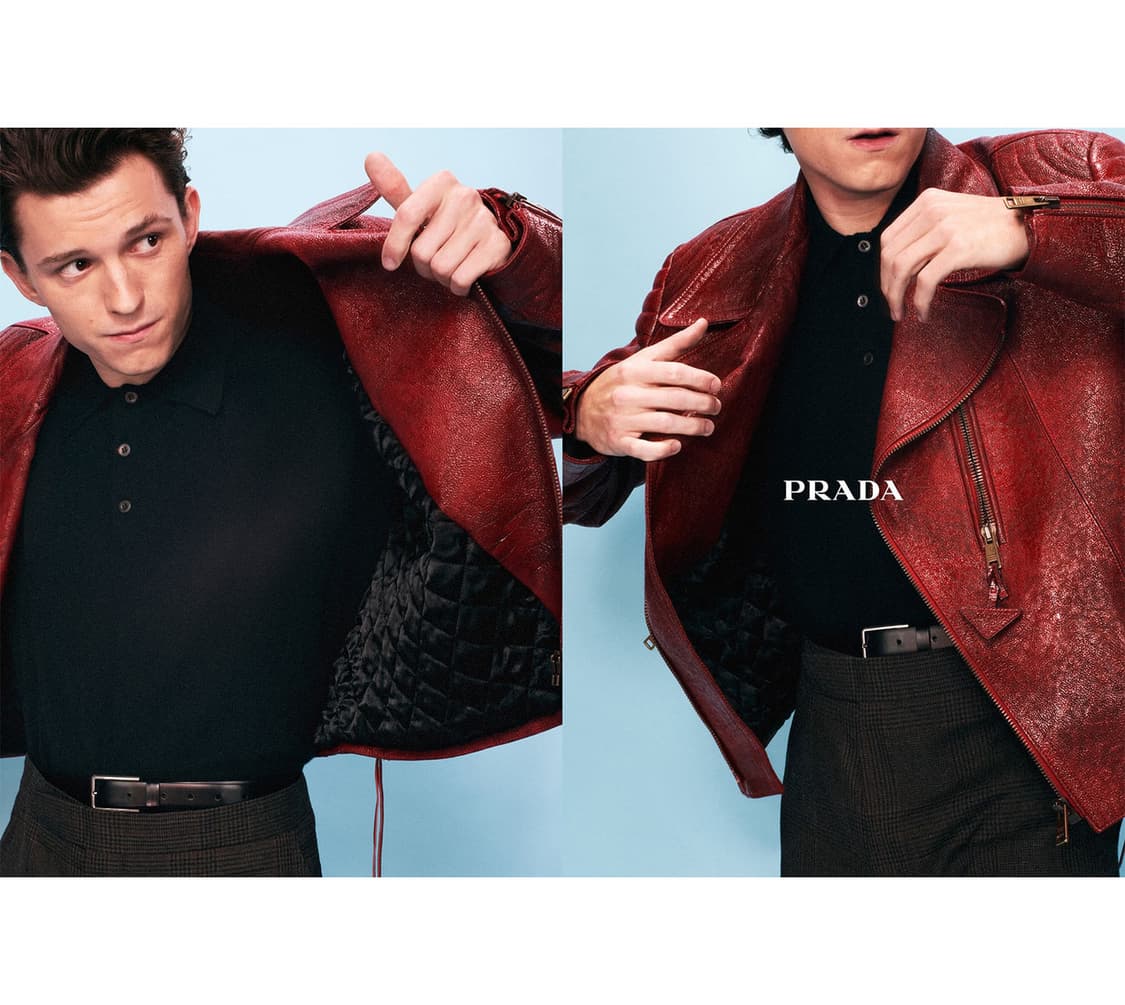 프라다 바이커 가죽 자켓 Prada Leather Biker Jacket 상품이미지4