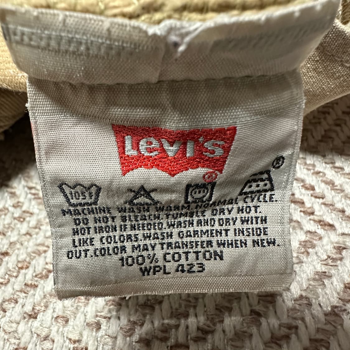 LEVI'S 501 00's usa made work pants 상품이미지7