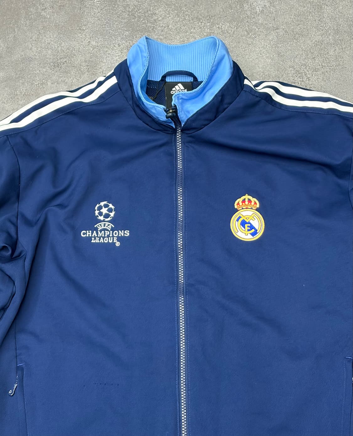 아디다스 챔피언스리그 레알마드리드 트랙탑 네이비 상품이미지2