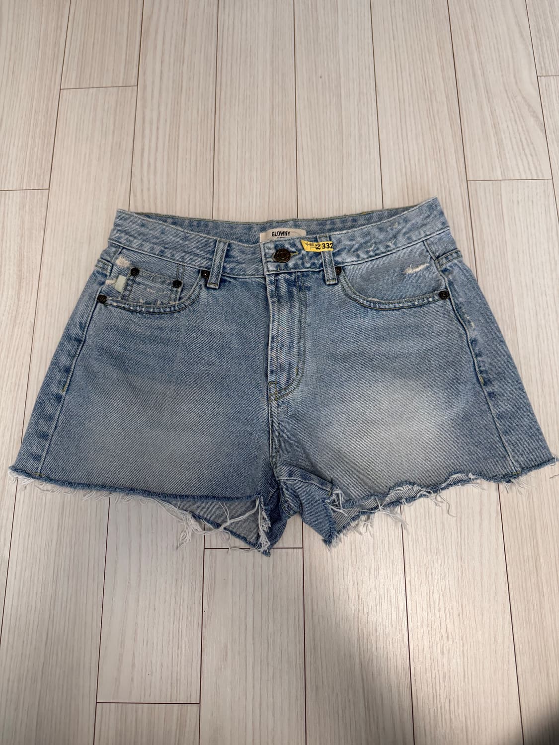 글로니 97 HAND CUTTING DENIM SHORTS  상품이미지5