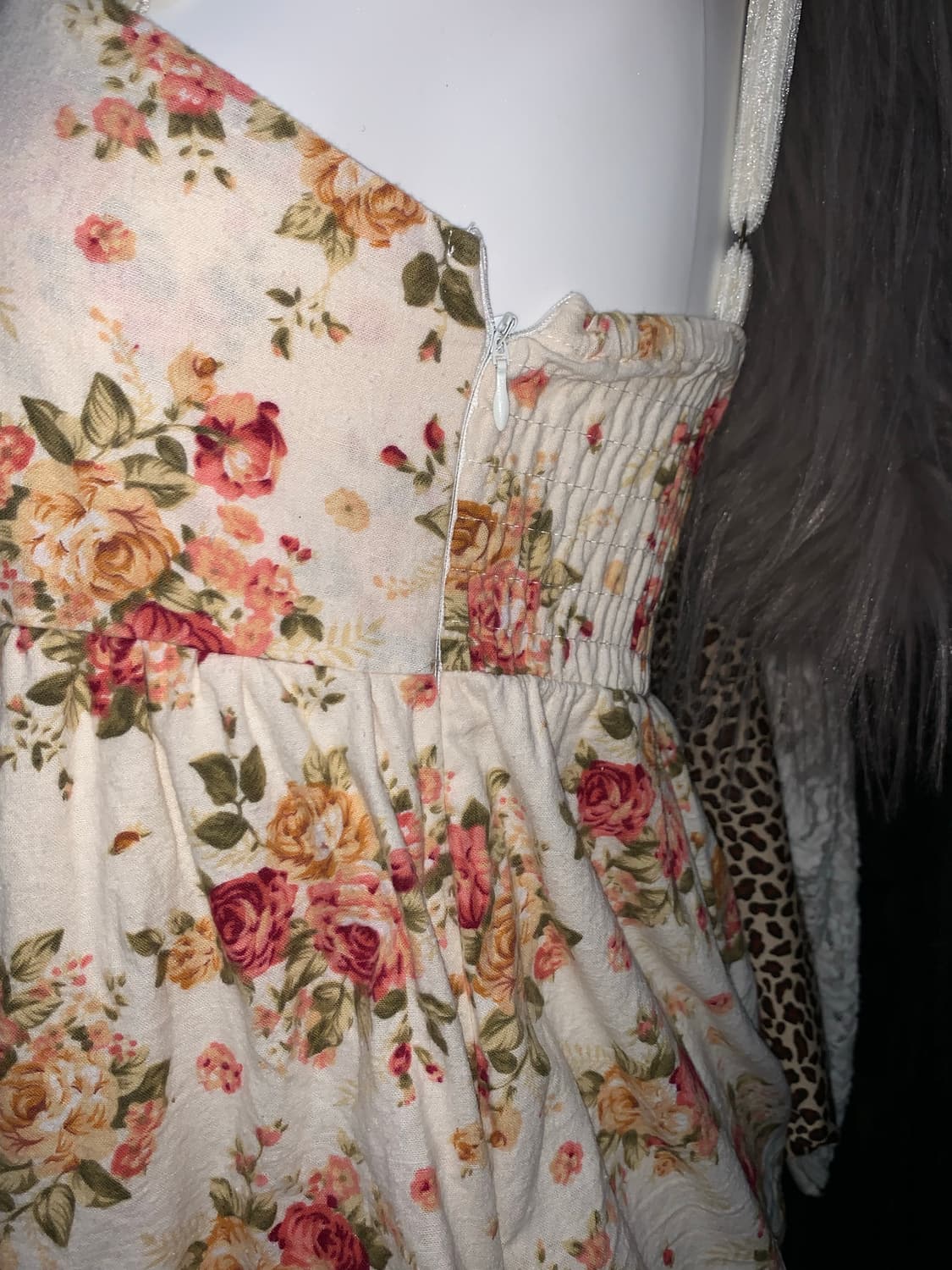 리즈리사st 로걀 벨벳 플라워 원피스 상품이미지3