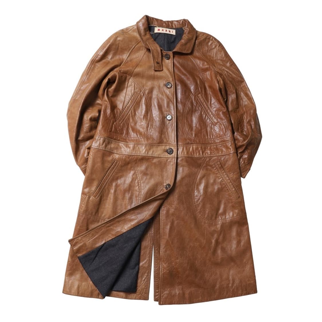 마르니 MARNI Leather Coat   상품이미지5