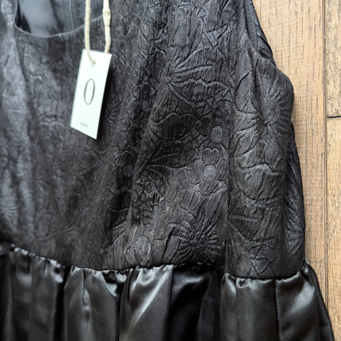 Fabric Block Shirring Layer One Piece 상품이미지5