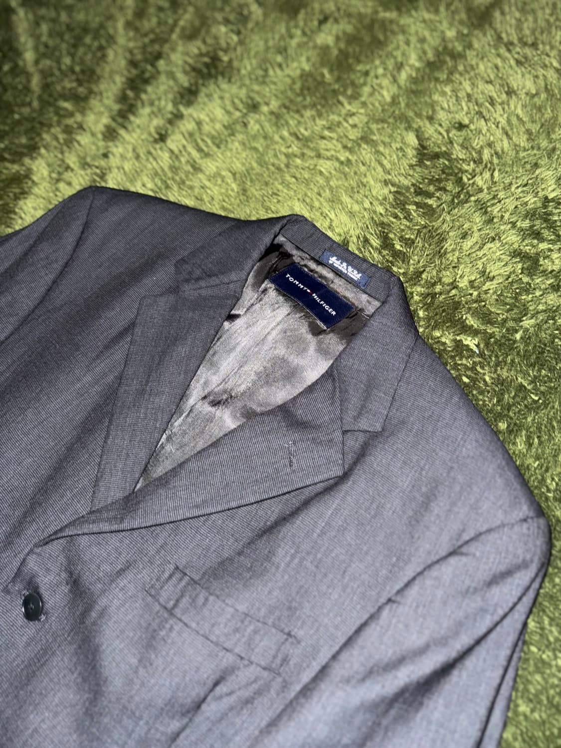 [41R] 타미힐피거 MADE IN USA 테일러 메이드 블레이저 자켓 상품이미지2