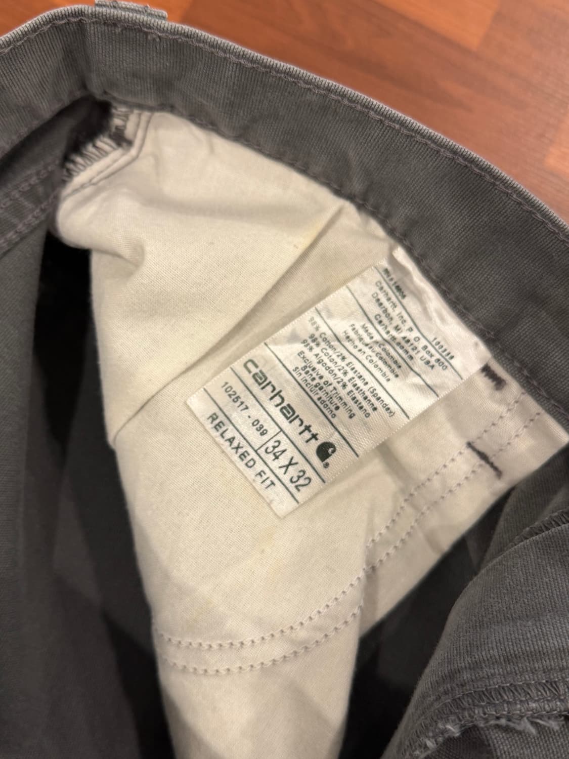 Carhartt 칼하트 페인팅 워크 팬츠 (34inch) 상품이미지9