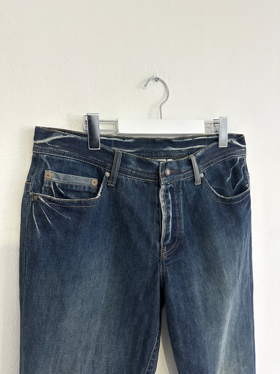 알마니 익스체인지 크랙 워싱 데님팬츠 상품이미지6