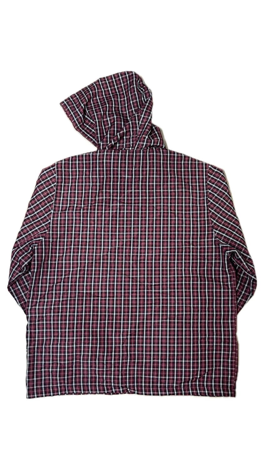 타탄 레드 체크 바람막이 자켓 상품이미지7