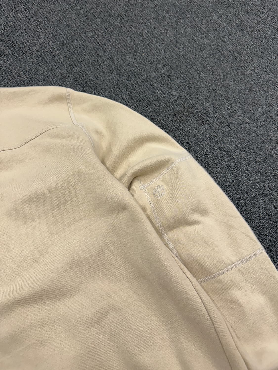 S) 팀버랜드 아이보리 포켓 스웻 집업 상품이미지9