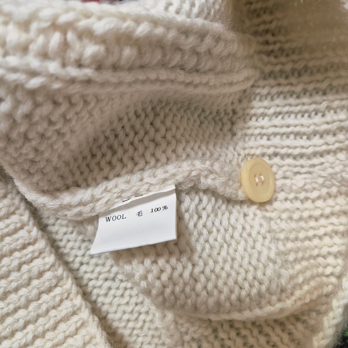 PERSON'S 노르딕 패턴 니트 가디건 여성free 상품이미지5