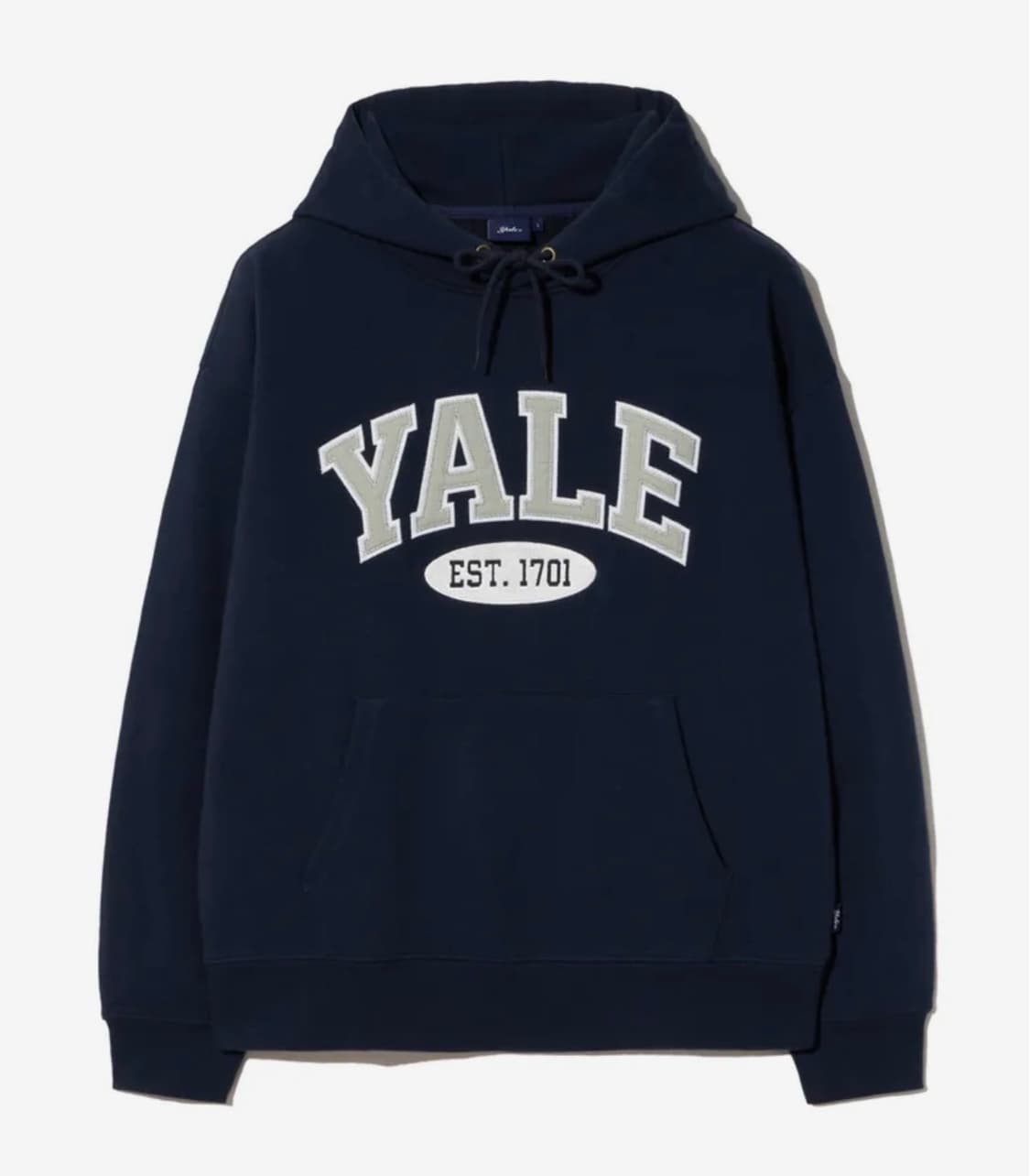 [ws] YALE 투톤아치 후드_네이비 상품이미지1