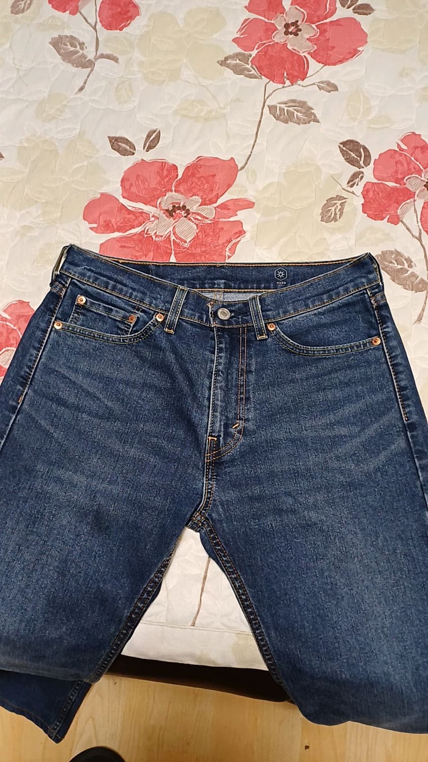 리바이스 505 미세한약기모 청바지 30인치 기장97 상품이미지2