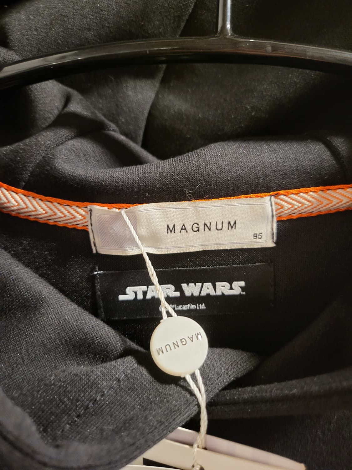 MAGNUM 스타워즈 후드티 블랙 상품이미지5