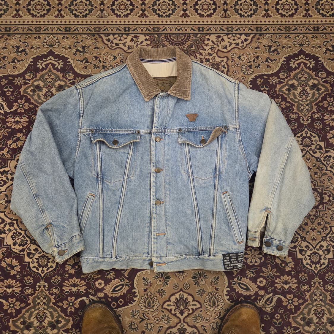 80s 알마니 데님 자켓  상품이미지1