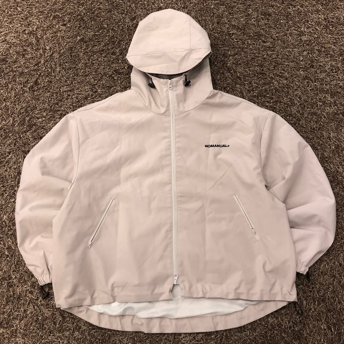 노매뉴얼 투웨이 후드 바람막이 자켓 상품이미지2