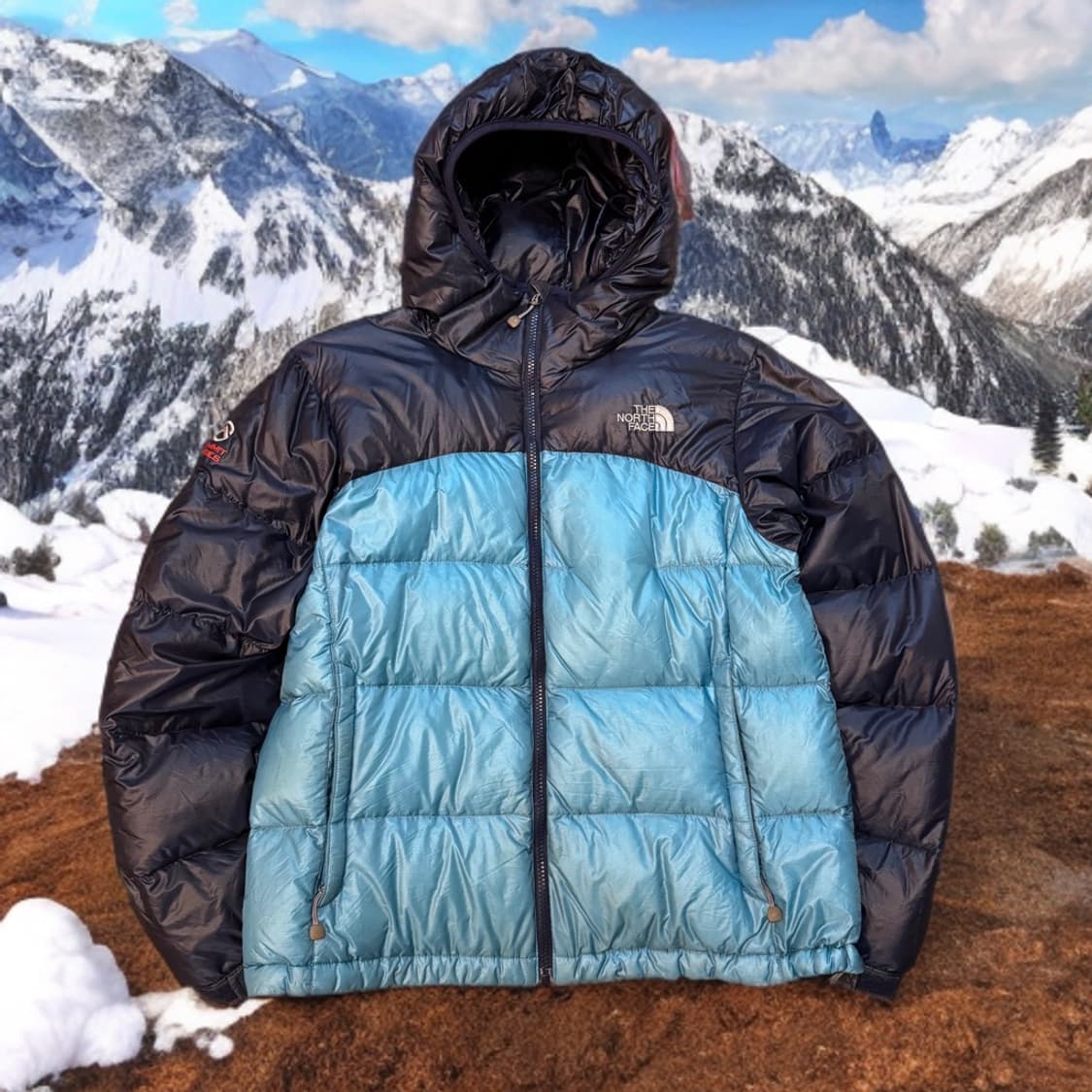 노스페이스 경량패딩 써밋시리즈 스카이블루 (L) 상품이미지1