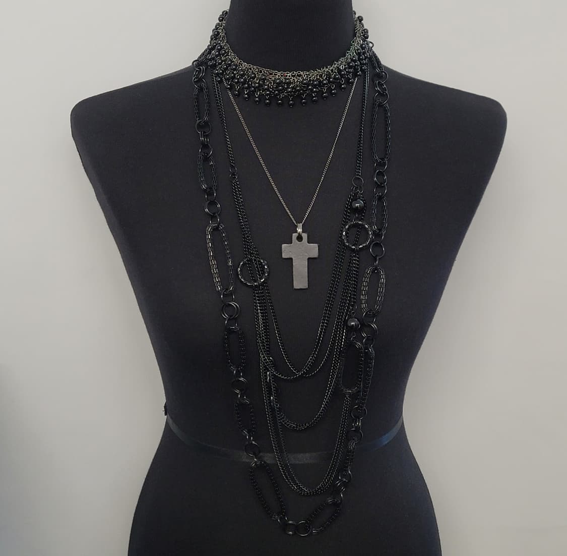 cross necklace set 상품이미지8