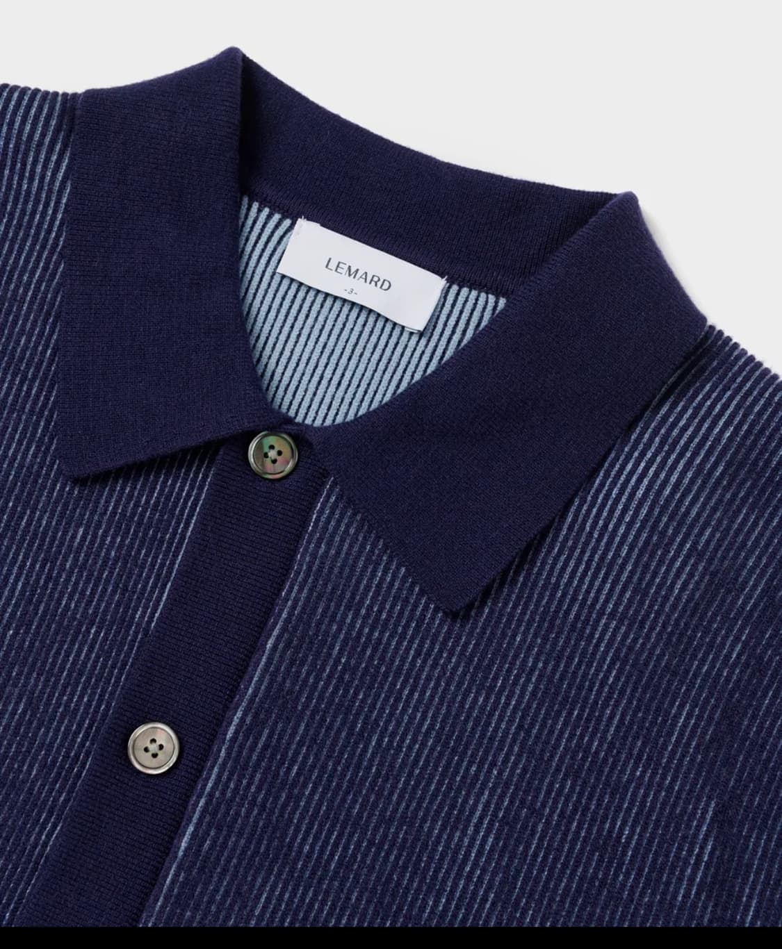 르마드 카라 니트 2 size  상품이미지3