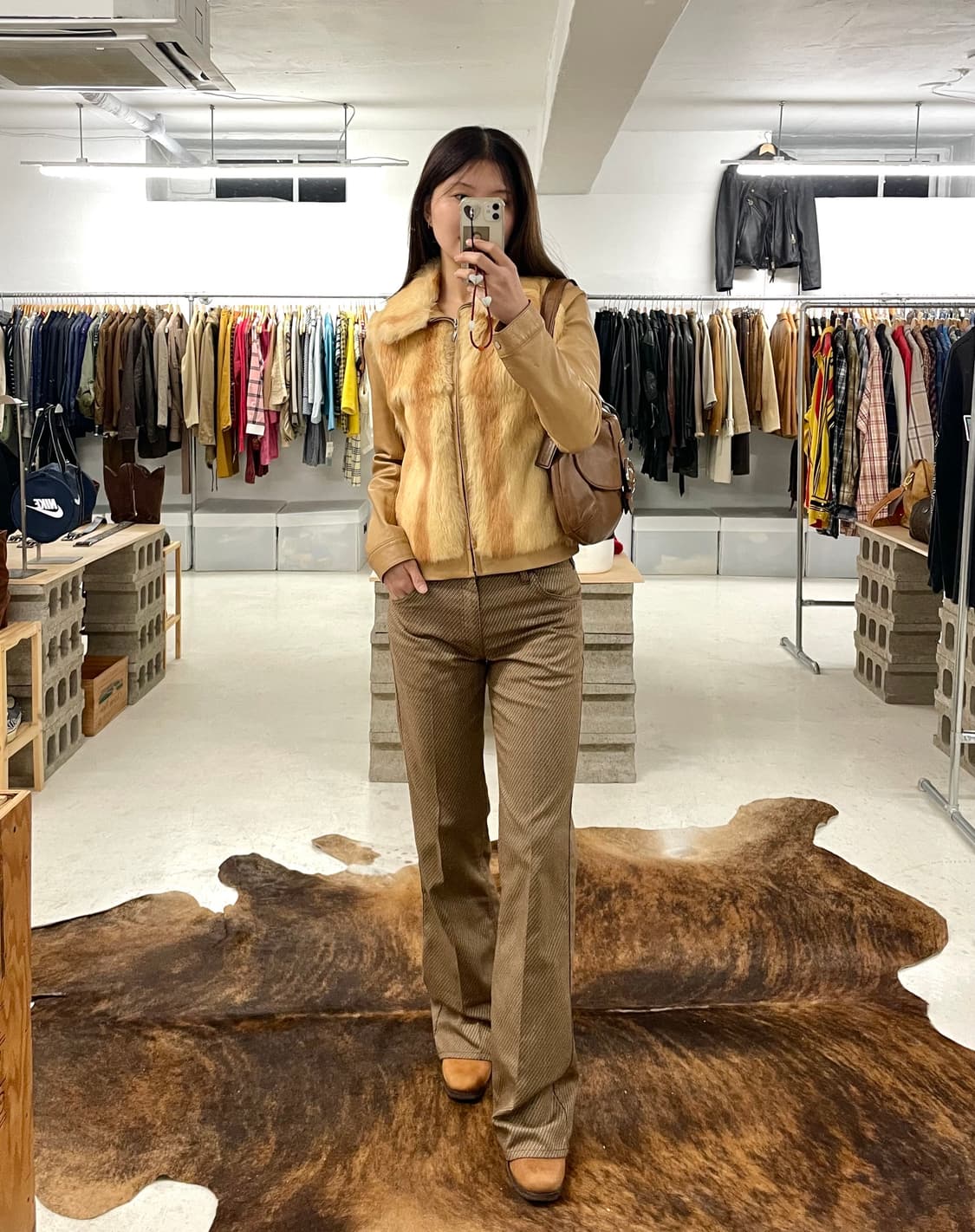 VTG leather grizzly Jacket 빈티지 그리즐리 자켓 상품이미지2