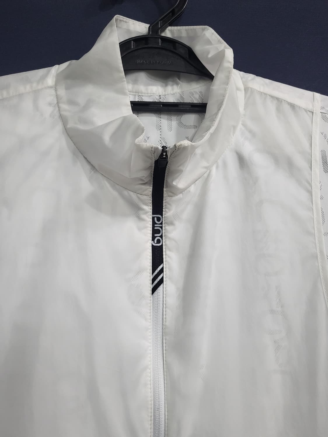 핑 로고 메쉬 점퍼 골프 베스트 상품이미지3