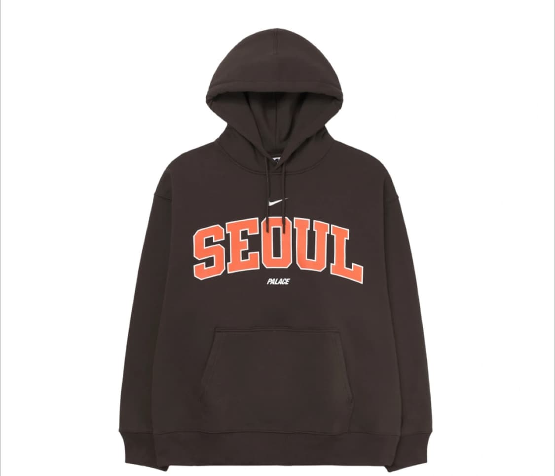 팔라스 x 나이키 홍대 한정 후드 브라운 상품이미지1