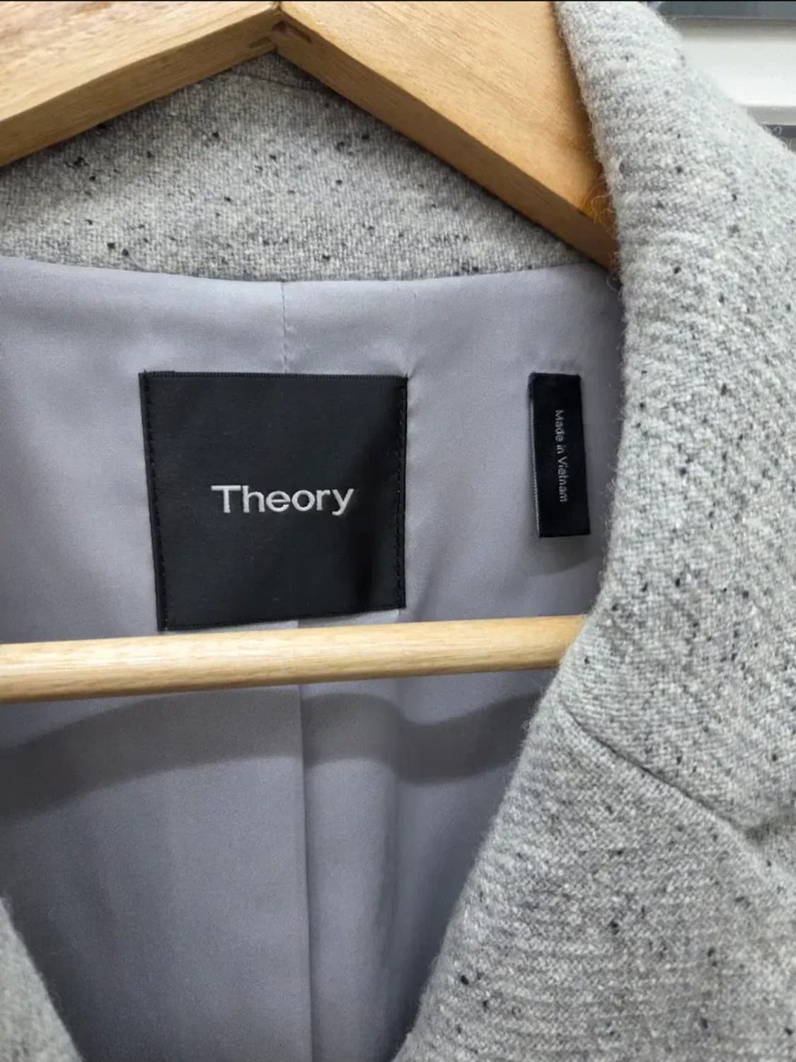 띠어리 하로키 오버사이즈 울 코트 상품이미지2