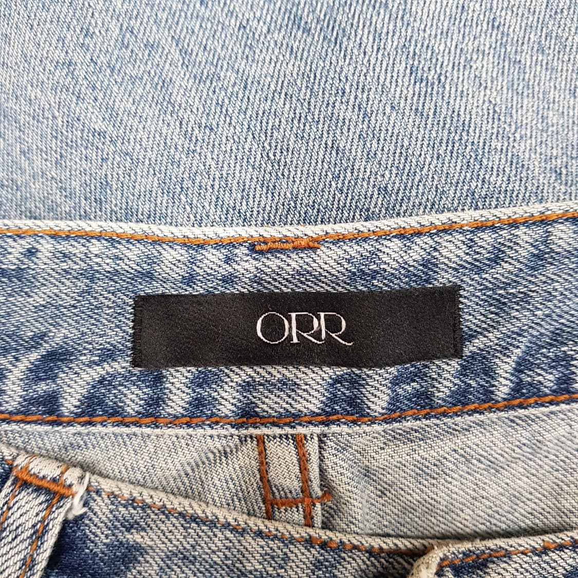 오르 코튼 스트레이트 데님팬츠 L사이즈 상품이미지6