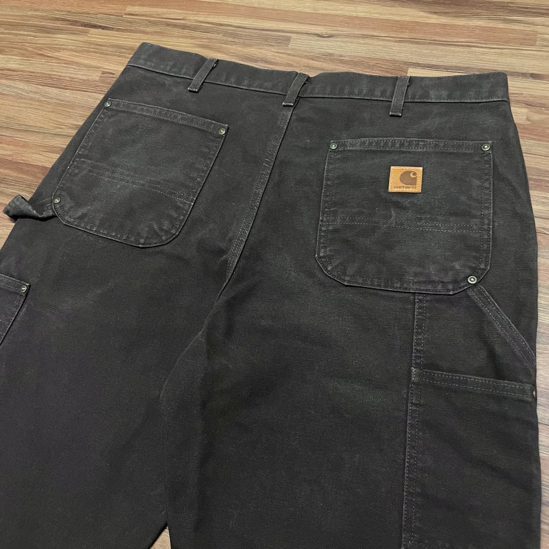 칼하트 다크브라운 더블니 dkb b136 카펜터 워크팬츠 34 상품이미지5