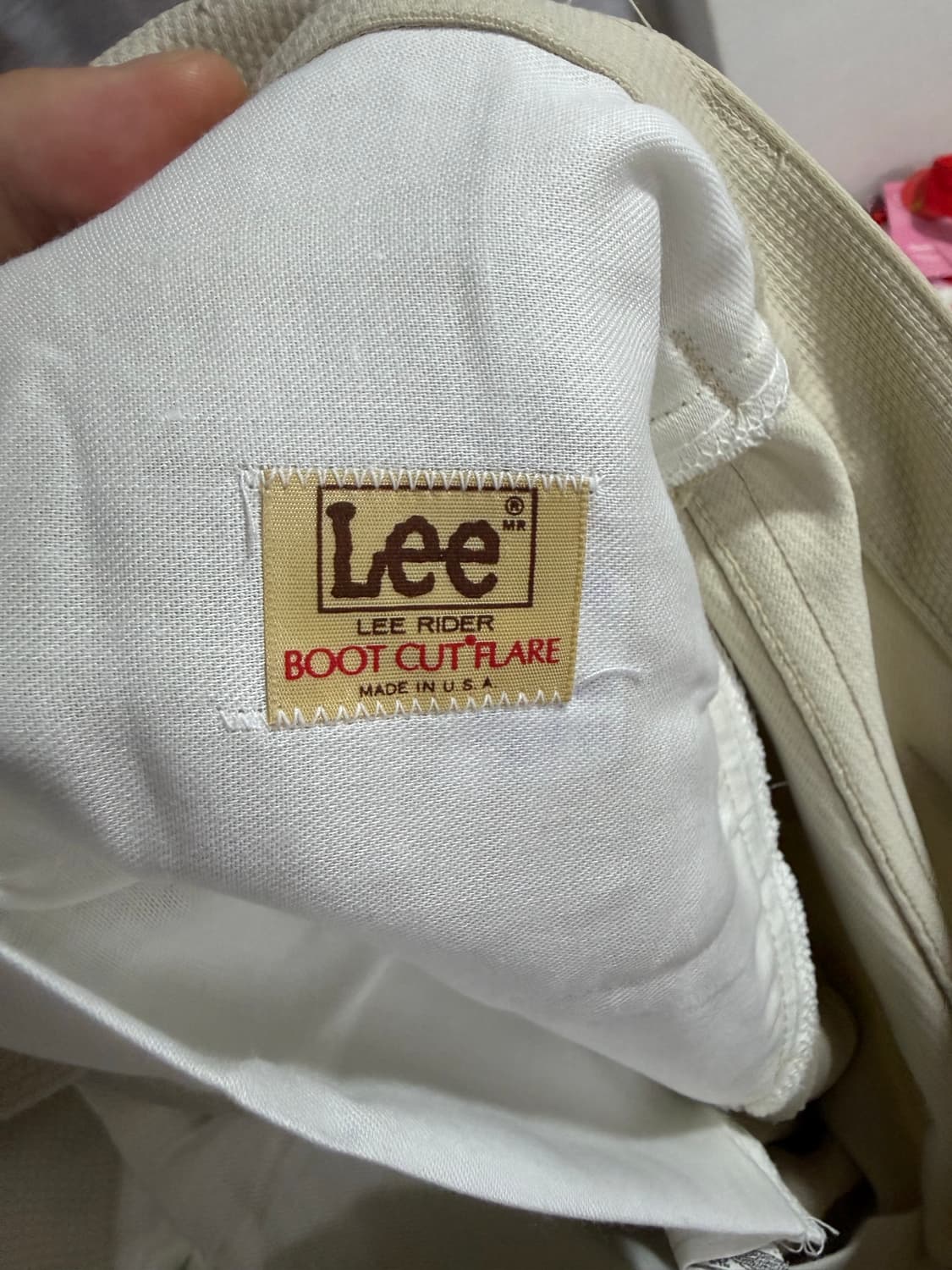 LEE RIDERS 니트 부츠컷 플레어진 판매 상품이미지7