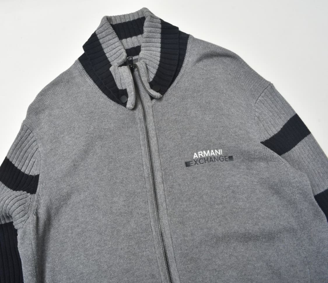 아르마니익스체인지 니트 집업 자켓 L N1218 상품이미지6