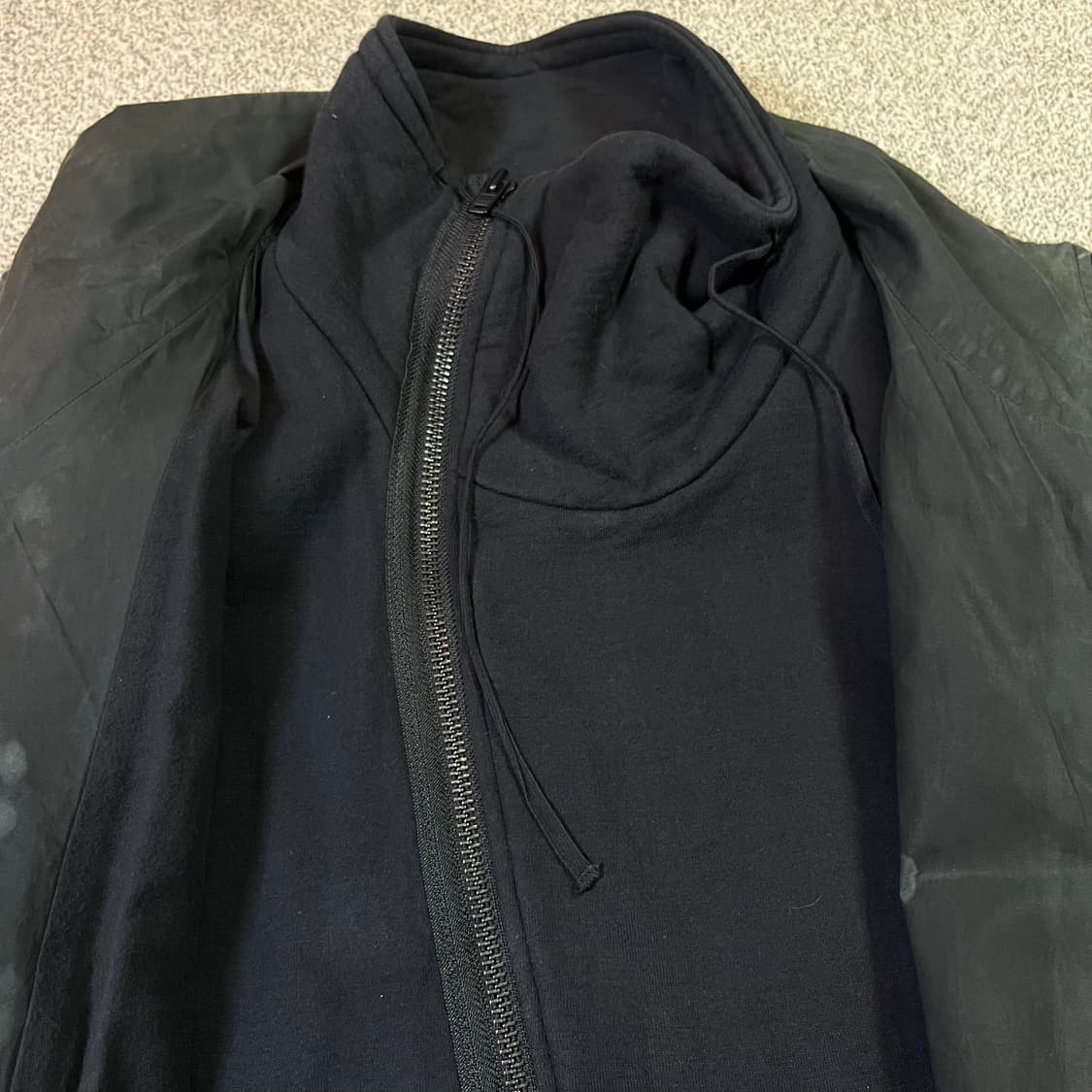 HELMUT LANG 헬무트 랭 더블 하이넥 집업 자켓 상품이미지4