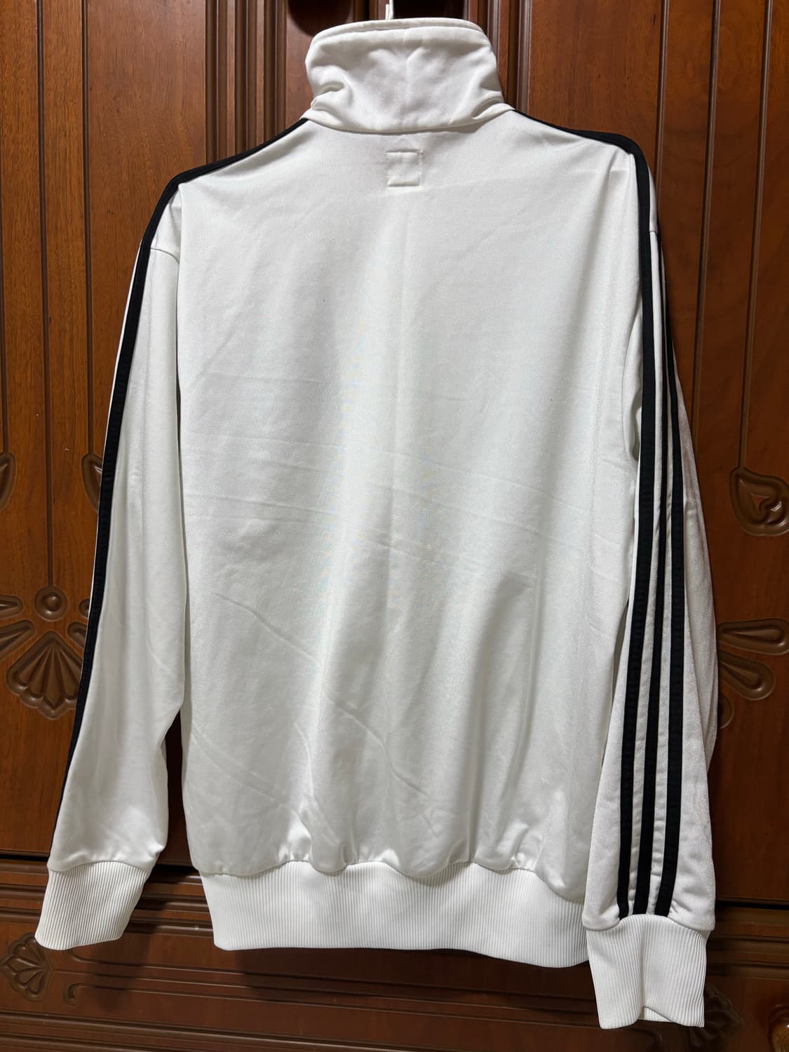 아디다스 파이어버드 구파 흰검 화이트 져지 집업 트랙탑 상품이미지2