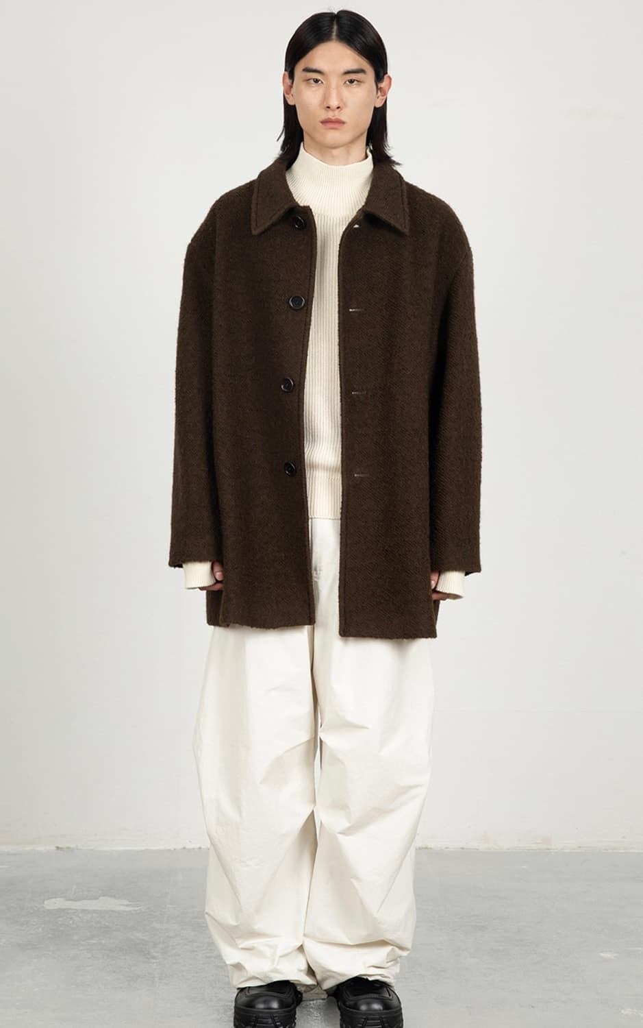 아모멘토 하프 코트 M 상품이미지1